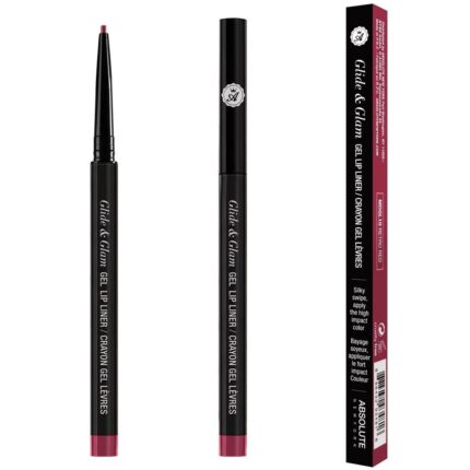 ABSOLUTE GLIDE & GLAM GEL LIP LINER CRAYON GEL LÈVRES 10 RETRO-RED