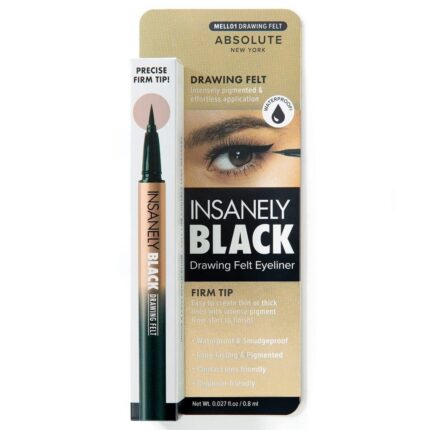 ABSOLUTE NEW YORK INSANELY BLACK FIRM FELT TIP EYELINER