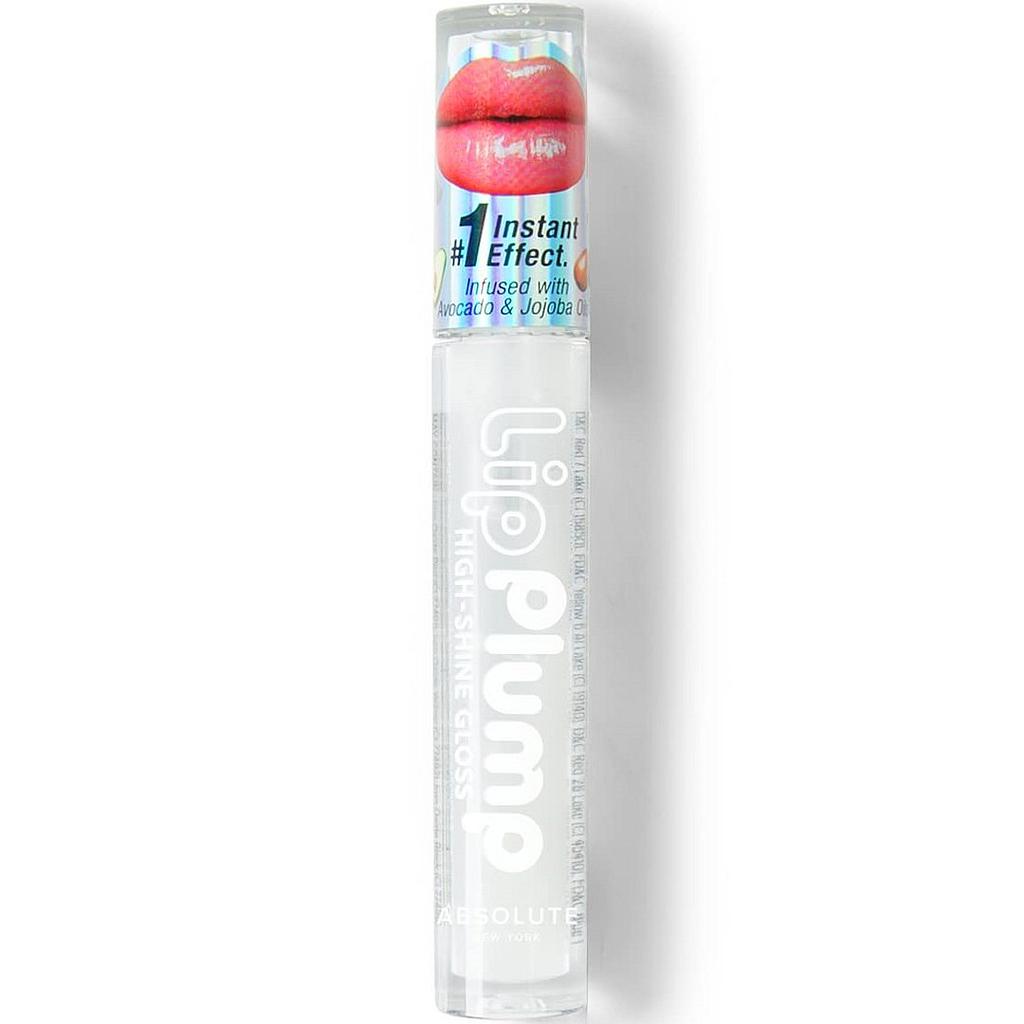 absolute-lip-plump-high-shine-gloss-01-clear.jpeg - 54372 ABSOLUTE NEW YORK LIP PLUMP HIGH-SHINE GLOSS 01 CLEAR – Image 1