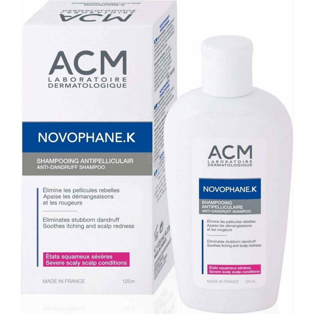 ACM NOVOPHANE K SHAMPOOING ANTIPELLICULAIRE ÉTATS SQUAMEUX SÉVÈRES 125ML