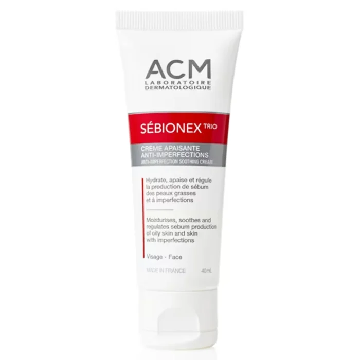 ACM SÉBIONEX TRIO CRÈME APAISANTE 40ML – Image 1