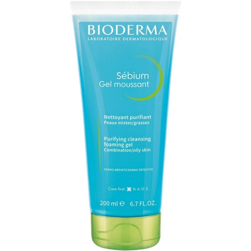 BIODERMA SÉBIUM GEL MOUSSANT NETTOYANT PURIFIANT 200ML