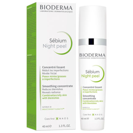 BIODERMA SÉBIUM NIGHT PEEL CONCENTRÉ LISSANT 40ML