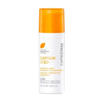 CAPIDERMA CAPISUN CRÈME SOLAIRE INVISIBLE SPF50+ 50ML