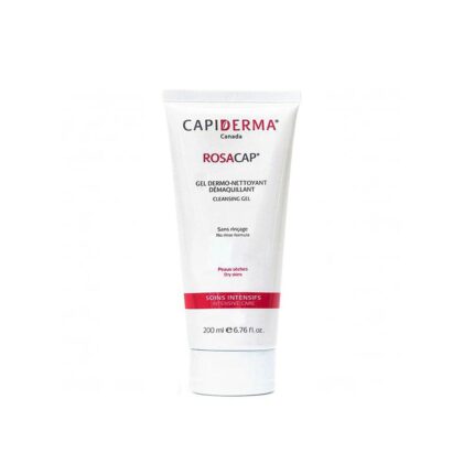 CAPIDERMA ROSACAP GEL DERMO-NETTOYANT DÉMAQUILLANT 200ML