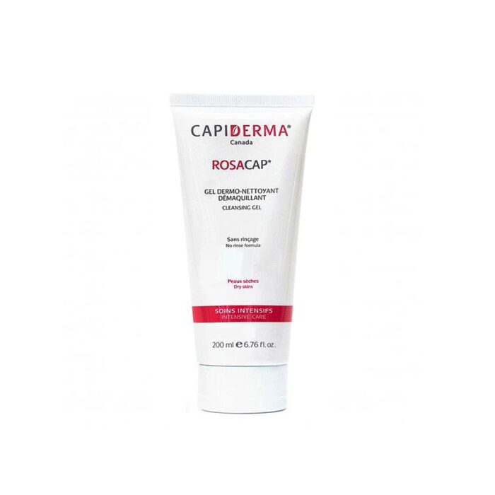 CAPIDERMA ROSACAP GEL DERMO-NETTOYANT DÉMAQUILLANT 200ML