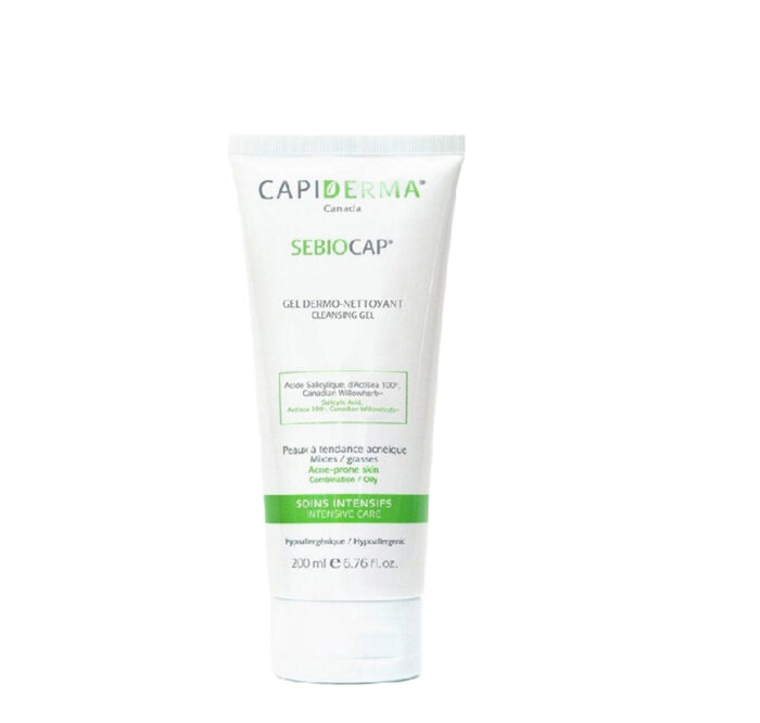CAPIDERMA SEBIOCAP GEL DERMO-NETTOYANT 200ML