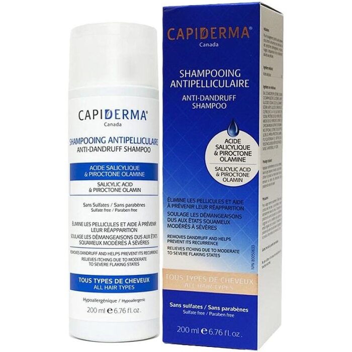 CAPIDERMA SHAMPOOING ANTIPELLICULAIRE 200ML
