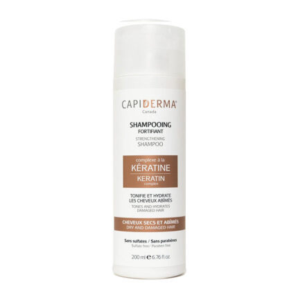 CAPIDERMA SHAMPOOING FORTIFIANT À LA KÉRATINE 200ML