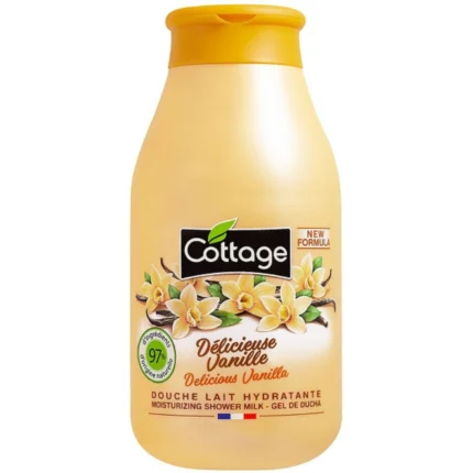 COTTAGE DOUCHE LAIT HYDRATANTE VANILLE 250ML