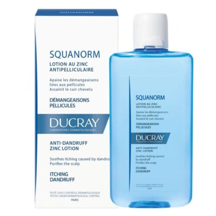 DUCRAY SQUANORM LOTION AU ZINC ANTI-PELLICULAIRE DÉMANGEAISONS 200ML