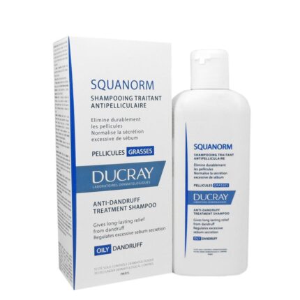 DUCRAY SQUANORM SHAMPOOING TRAITANT PELLICULES GRASSES 200ML