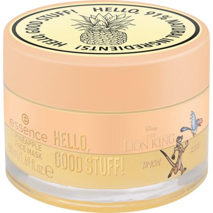 ESSENCE DISNEY THE LION KING HELLO GOOD STUFF! PINEAPPLE FACE MASK 50ML