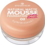 ESSENCE NATURAL MATTE MOUSSE FOUNDATION FOND DE TEINT 02