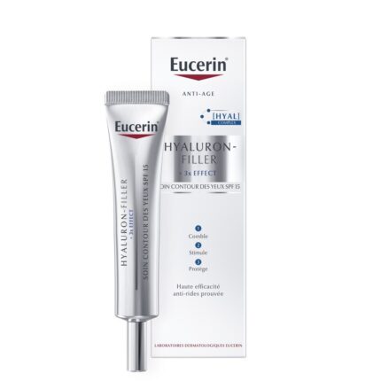 EUCERIN HYALURON-FILLER + 3x EFFECT SOIN CONTOUR DES YEUX SPF15 15ML