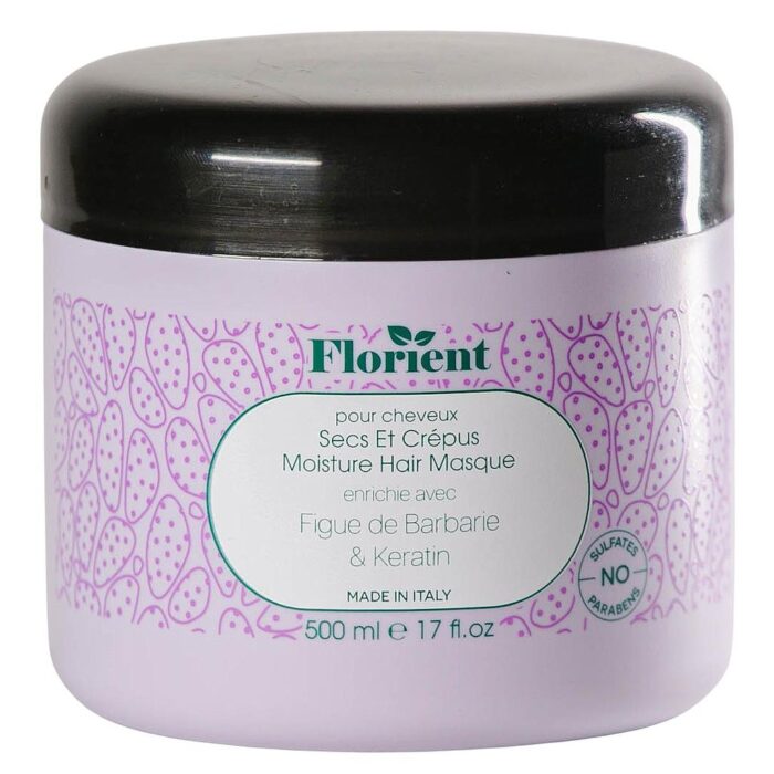 FLORIENT MOISTURE HAIR MASQUE POUR CHEVEUX SECS ET CRÉPUS 500ML