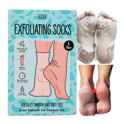 FOOTSTEPS EXFOLIATING SOCKS CHAUSSETTES EXFOLIANTES ANTI-CALLOSITÉS 1 PAIRE