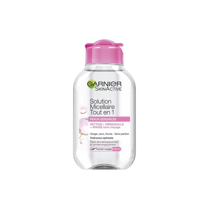 GARNIER SKIN ACTIVE SOLUTION MICELLAIRE TOUT EN 1 PEAUX SENSIBLES 100ML
