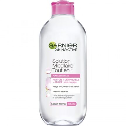 GARNIER SKIN ACTIVE SOLUTION MICELLAIRE TOUT EN 1 PEAUX SENSIBLES 400ML