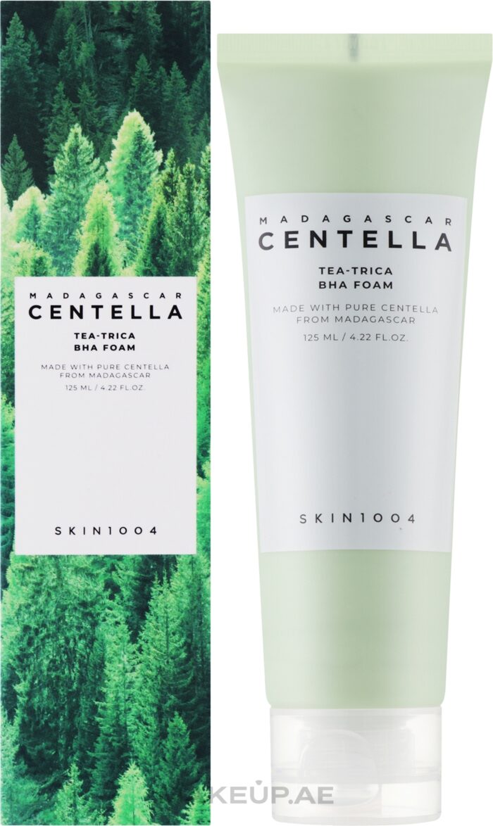 SKIN1004 MADAGASCAR CENTELLA TEA-TRICA BHA FOAM 125ML – Image 2