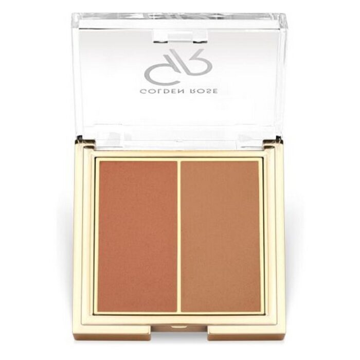 GOLDEN ROSE ICONIC BLUSH DUO 03 ROSY BRONZE