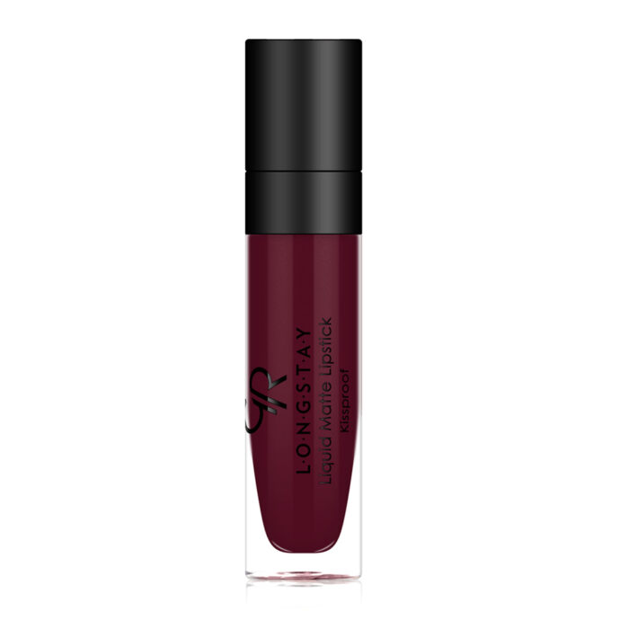 GOLDEN ROSE LONGSTAY LIQUID MATTE LIPSTICK ROUGE À LÈVRES MAT 15 MARRON FONCÉ