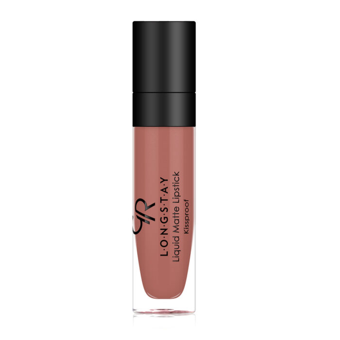 GOLDEN ROSE LONGSTAY LIQUID MATTE LIPSTICK ROUGE À LÈVRES MAT 16 NUDE PÊCHE