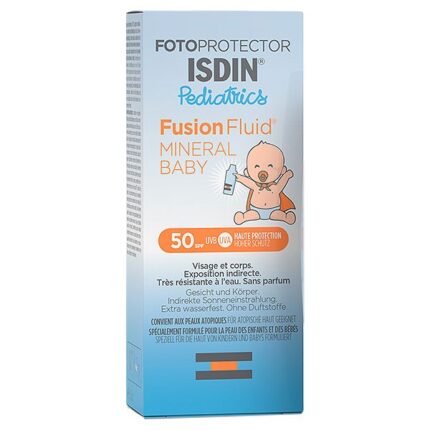 ISDIN FOTOPROTECTOR PEDIATRICS FUSION FLUID MINÉRAL BABY SPF50+ 50ML