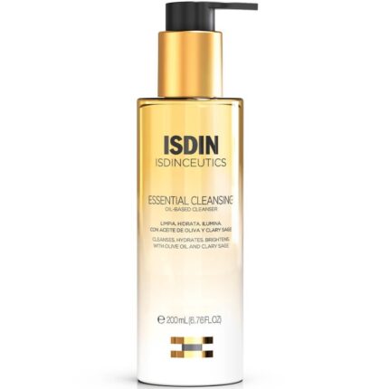 ISDIN ISDINCEUTICS ESSENTIAL CLEANSING OIL-BASED HUILE NETTOYANTE 200ML
