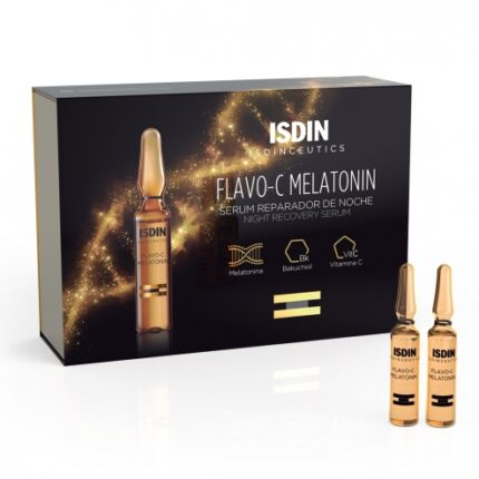 ISDIN ISDINCEUTICS FLAVO-C MELATONIN SÉRUM RÉPARATEUR DE NUIT 10 AMPOULES