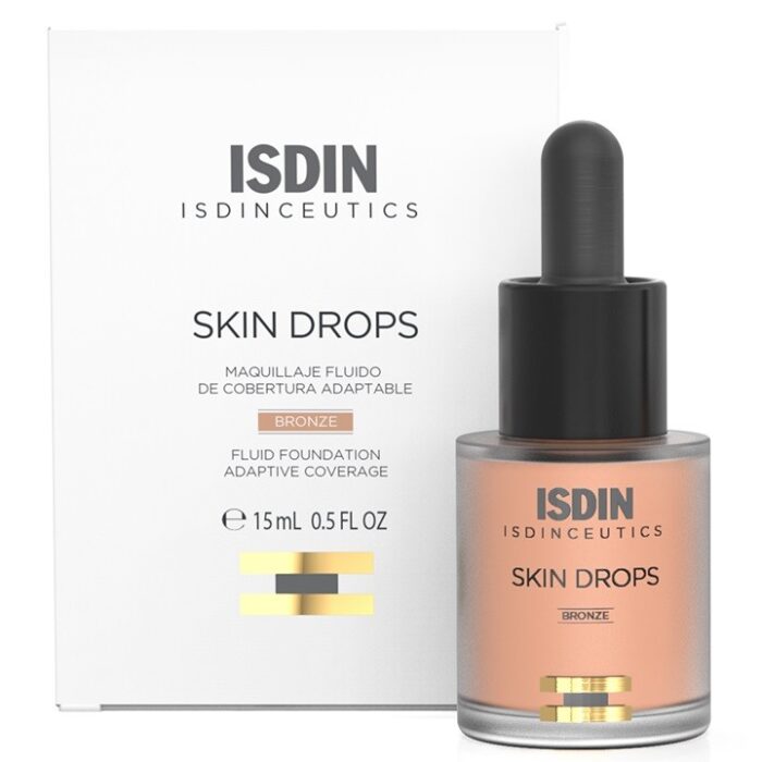 ISDIN ISDINCEUTICS SKIN DROPS FOND DE TEINT FLUIDE BRONZE 15ML