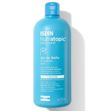 ISDIN NUTRATOPIC PRO-AMP GEL DE BAIN ÉMOLLIENT 400ML