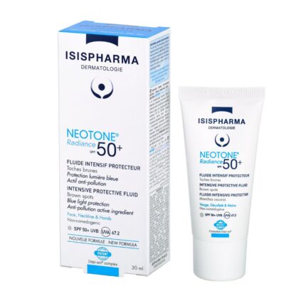 ISISPHARMA NEOTONE RADIANCE SPF50+ FLUIDE INTENSIF PROTECTEUR INVISIBLE 30ML + 30ML OFFERT