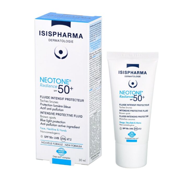 ISISPHARMA NEOTONE RADIANCE SPF50+ FLUIDE INTENSIF PROTECTEUR INVISIBLE 30ML + 30ML OFFERT