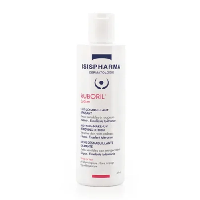 ISISPHARMA RUBORIL LOTION LAIT DÉMAQUILLANT APAISANT 250ML – Image 1