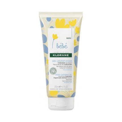 KLORANE BÉBÉ GEL LAVANT DOUX AU CALENDULA BIO APAISANT 200ML