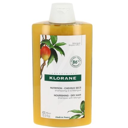KLORANE NUTRITION SHAMPOOING À LA MANGUE CHEVEUX SECS 400ML