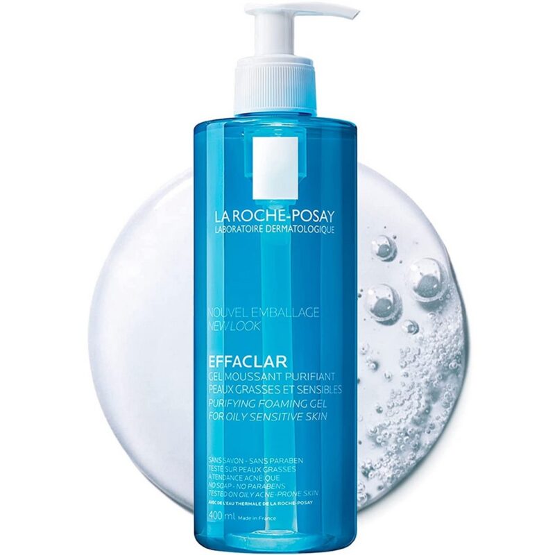 LA ROCHE-POSAY EFFACLAR GEL MOUSSANT PURIFIANT PEAUX GRASSES 400ML