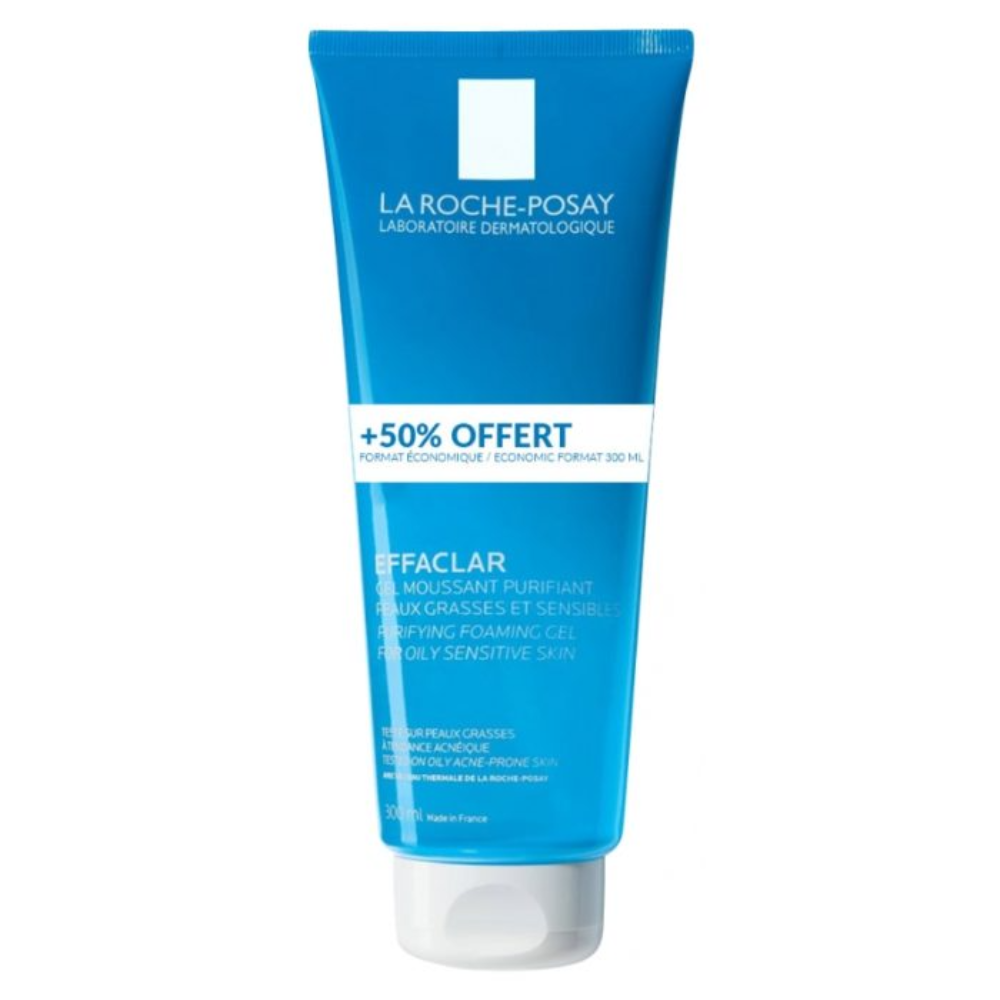 la roche posay la roche posay effaclar gel moussant purifiant 300 ml demaquillants et nettoyants