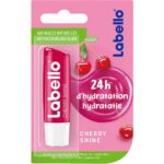 LABELLO BAUME À LÈVRES CHERRY SHINE 24H D'HYDRATATION