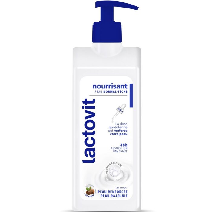 LACTOVIT NOURRISSANT LAIT CORPS PEAU NORMALE-SÈCHE 400ML