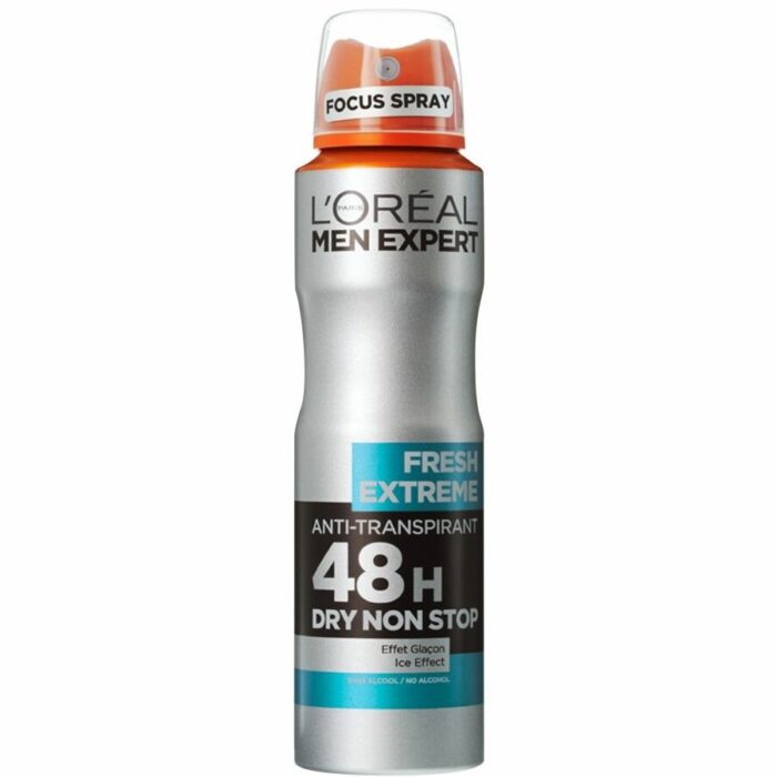 L'ORÉAL MEN EXPERT DÉODORANT SPRAY FRESH EXTRÊME SANS ALCOOL 150ML