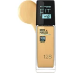 MAYBELLINE FIT ME MATTE + PORELESS FOND DE TEINT LIQUIDE SPF22 REF 128