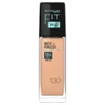 MAYBELLINE FIT ME MATTE + PORELESS FOND DE TEINT LIQUIDE SPF22 REF 130