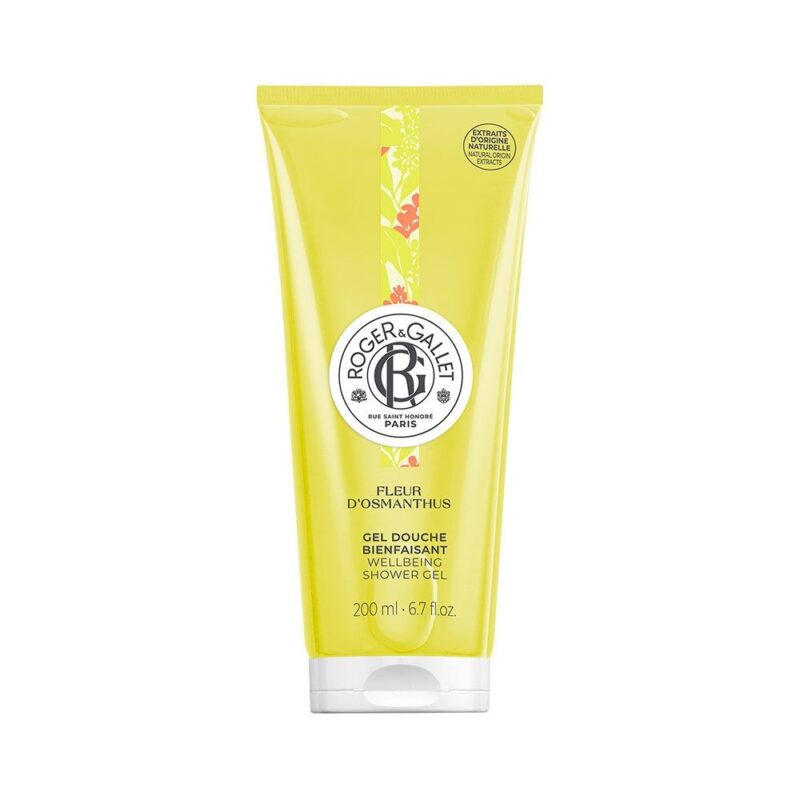 ROGER & GALLET FLEUR D'OSMANTHUS GEL DOUCHE BIENFAISANT 200ML