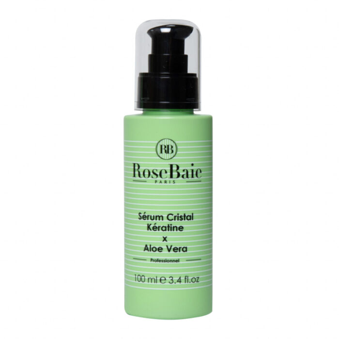 ROSE BAIE KÉRATINE X ALOE VERA SÉRUM CRISTAL 100ML