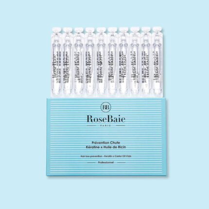 ROSE BAIE PRÉVENTION CHUTE KÉRATINE X HUILE DE RICIN 10x10ML