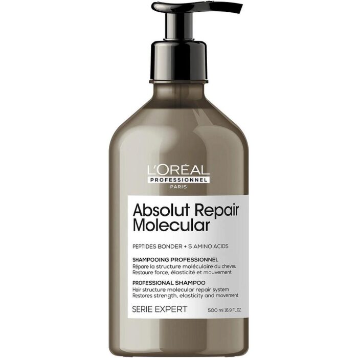 SERIE EXPERT ABSOLUT REPAIR MOLECULAR SHAMPOOING RÉPARATEUR SANS SULFATE 500ML SERIE EXPERT ABSOLUT REPAIR MOLECULAR SHAMPOOING RÉPARATEUR SANS SULFATE 500ML