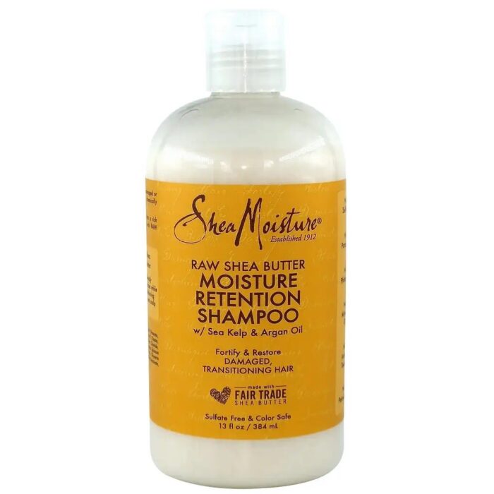 SHEA MOISTURE RAW SHEA BUTTER MOISTURE RETENTION SHAMPOOING HYDRATATION PROFONDE 384ML