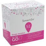 SUMMER'S EVE LINGETTES NETTOYANTES SIMPLY SENSITIVE 16U